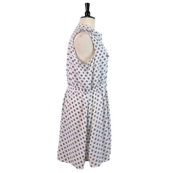 Always Indigo A-line Dress Button Top Elastic Buckle Waist Sleeveless Women’s 3X - Picture 3 of 11